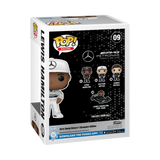 Figurina Funko POP! model Lewis Hamilton versiune AMG Petronas F1 cu sapca inaltime 10cm material Vinyl licenta