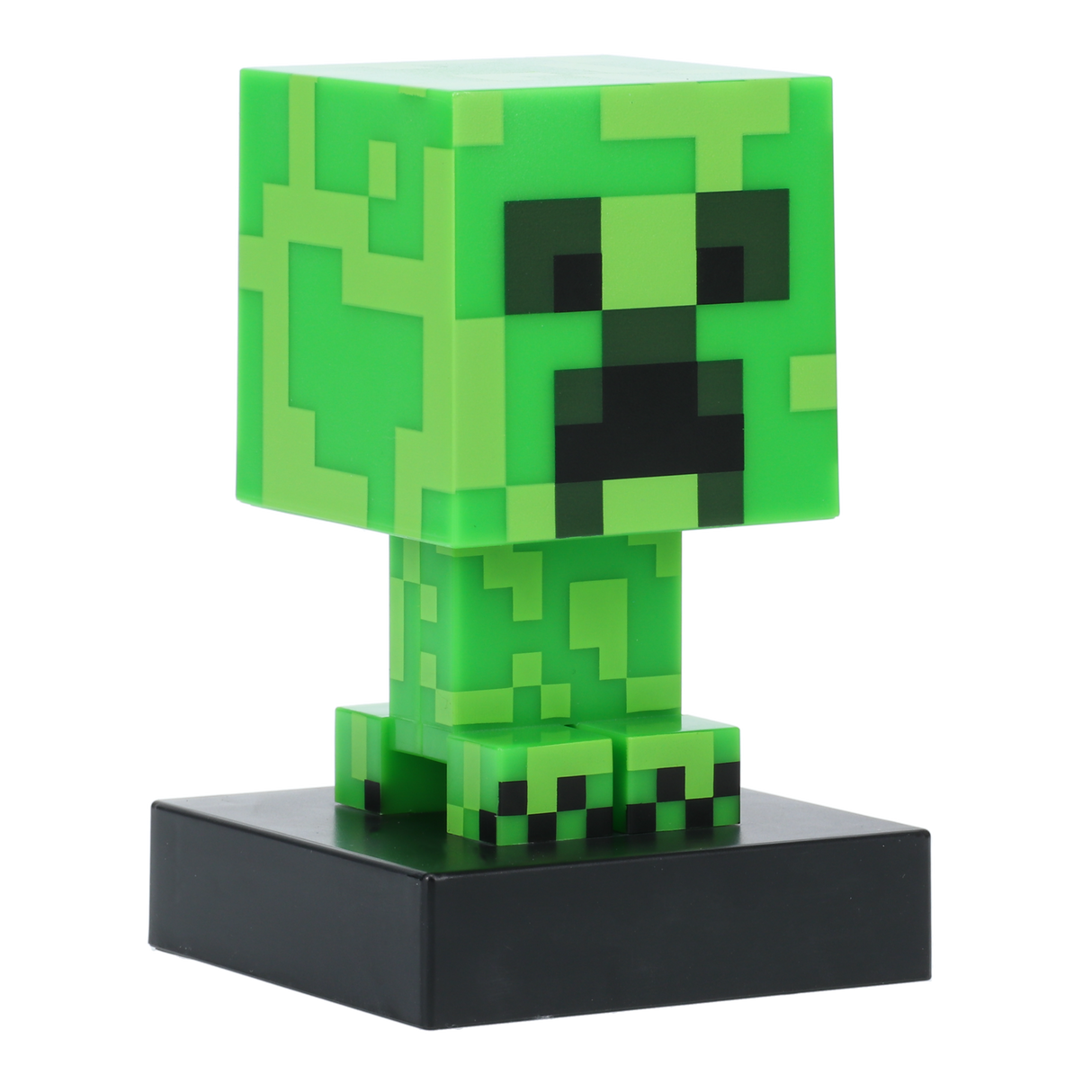 Lampa decorativa model Creeper - Minecraft de veghe noptiera birou sau gaming 10cm decoratiune luminoasa LED forma 3D