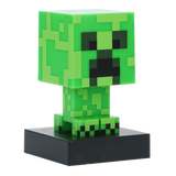Lampa decorativa model Creeper - Minecraft de veghe noptiera birou sau gaming 10cm decoratiune luminoasa LED forma 3D