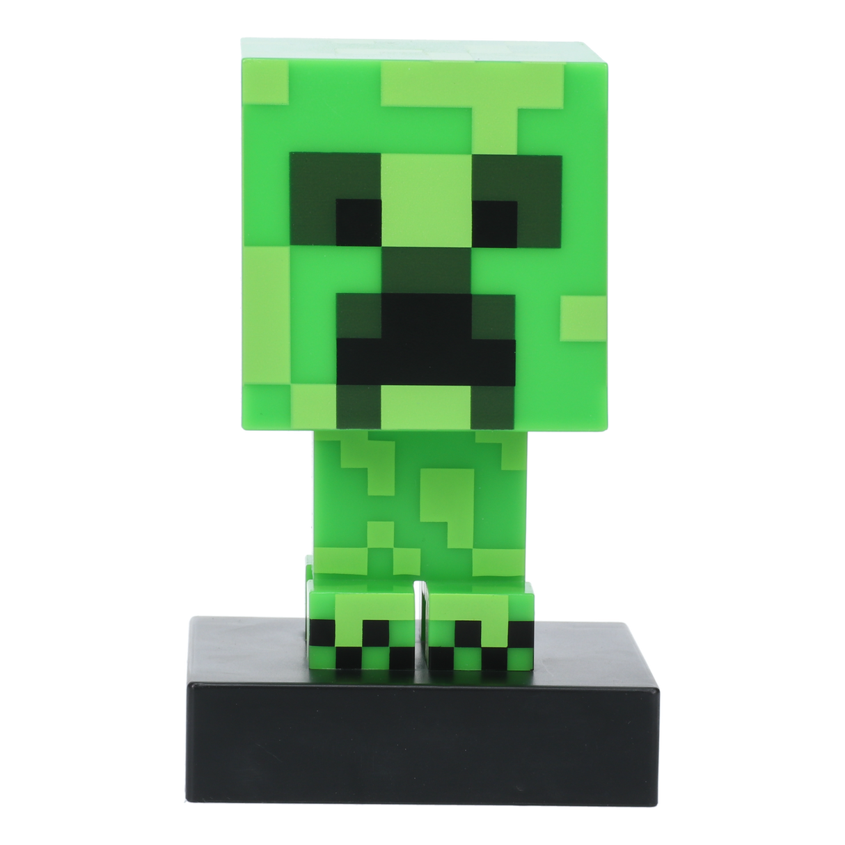 Lampa decorativa model Creeper - Minecraft de veghe noptiera birou sau gaming 10cm decoratiune luminoasa LED forma 3D