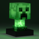 Lampa decorativa model Creeper - Minecraft de veghe noptiera birou sau gaming 10cm decoratiune luminoasa LED forma 3D