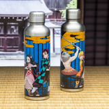 Sticla termica de voiaj model Demon Slayer material INOX capac prin insurubare capacitate 500ml licenta Shueisha