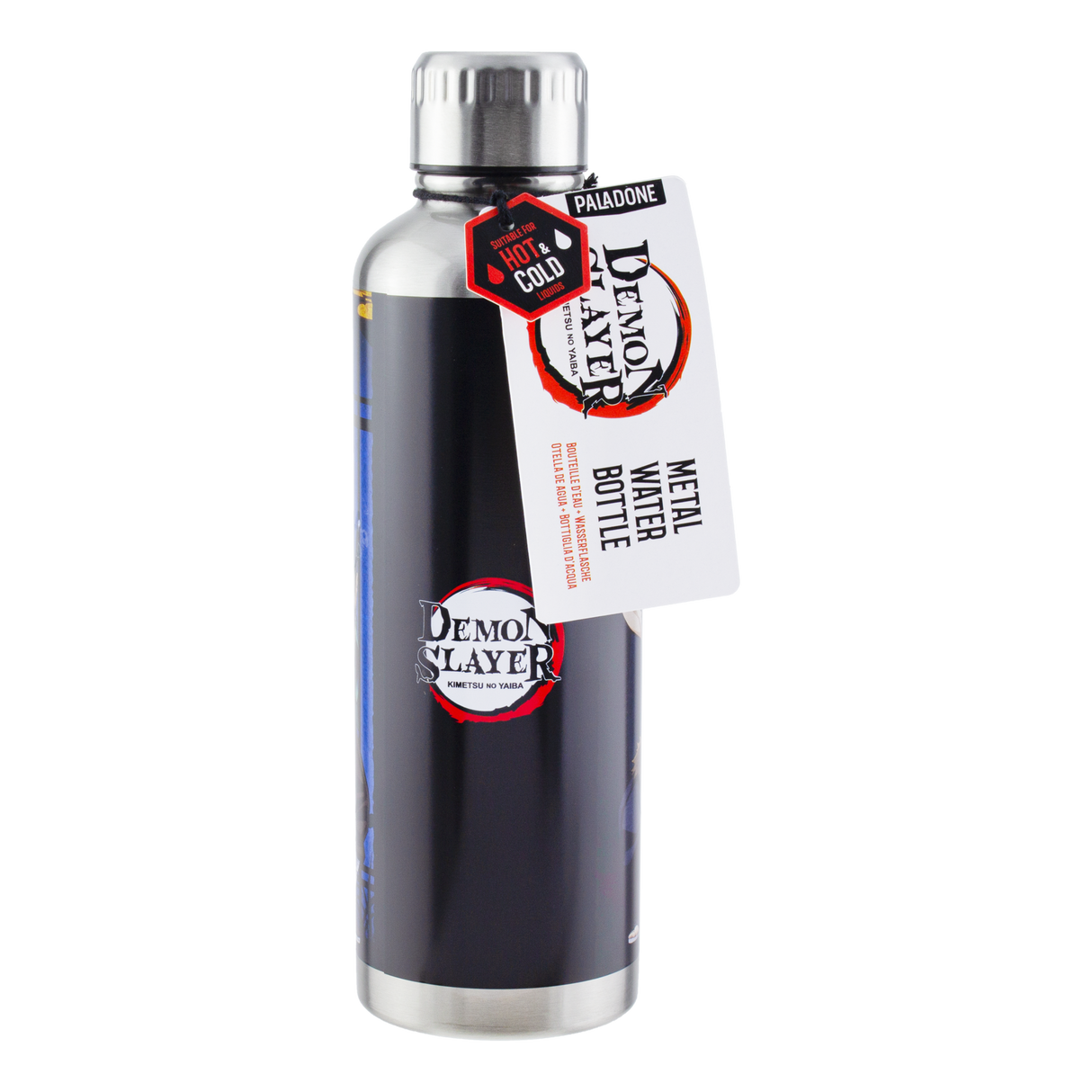 Sticla termica de voiaj model Demon Slayer material INOX capac prin insurubare capacitate 500ml licenta Shueisha