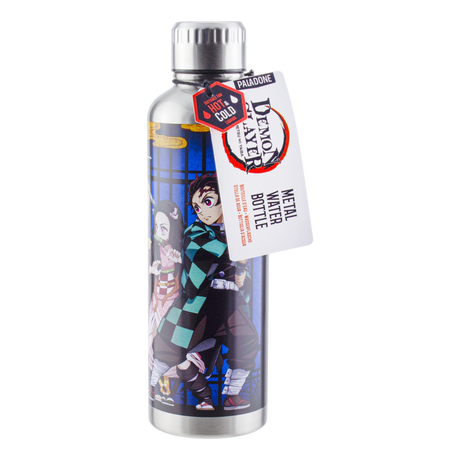 Sticla termica de voiaj model Demon Slayer material INOX capac prin insurubare capacitate 500ml licenta Shueisha