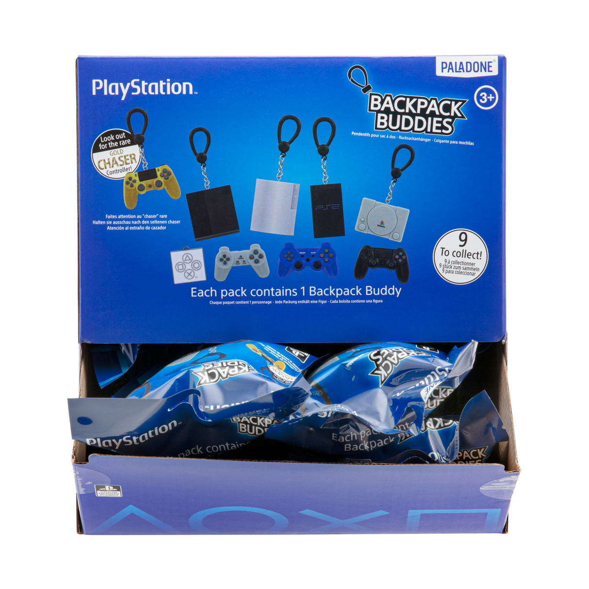 Playstation Backpack Buddies CDU 24pcs - Breloc
