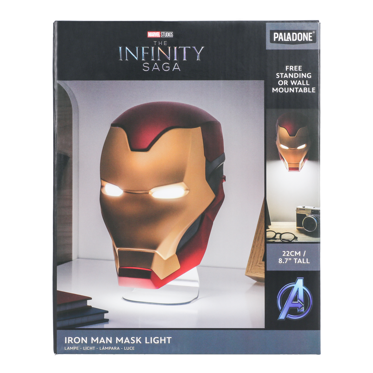 Iron Man Mask Light - Lampa