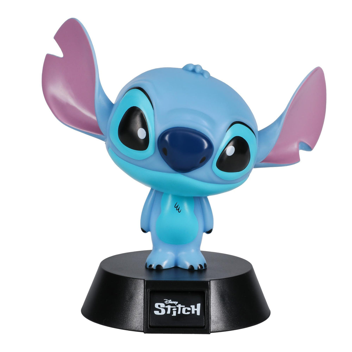 Lampa decorativa model Stitch de veghe noptiera birou sau gaming 10cm decoratiune luminoasa LED forma 3D personaj