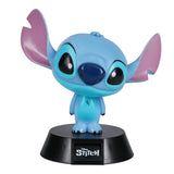 Lampa decorativa model Stitch de veghe noptiera birou sau gaming 10cm decoratiune luminoasa LED forma 3D personaj