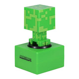 Ceas cu alarma model Creeper - Minecraft sunet lumina de noapte LED ceas cu alarma inaltime 16 cm baterii 3xAA licenta