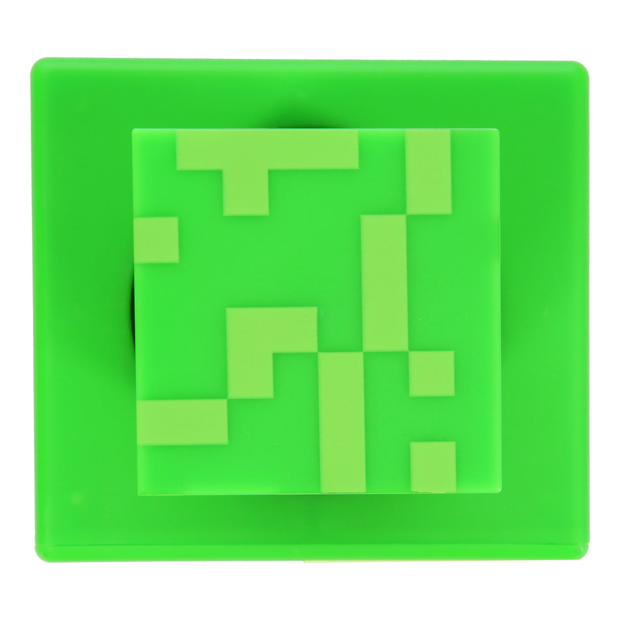 Ceas cu alarma model Creeper - Minecraft sunet lumina de noapte LED ceas cu alarma inaltime 16 cm baterii 3xAA licenta