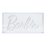 Lampa decorativa model Barbie de veghe noptiera birou sau gaming semn luminos LED NEON forma logo licenta Mattel - Lampa