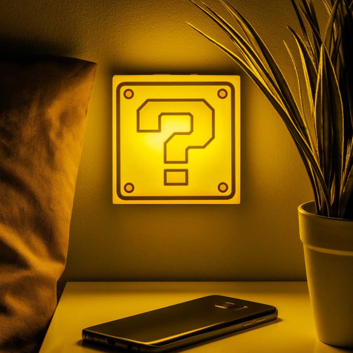 Question Block Night Light - Lampa