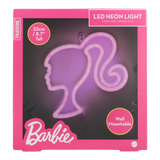 Lampa decorativa model cap Barbie de veghe noptiera birou sau gaming semn luminos LED NEON forma cap papusa inaltime