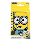 Carti de joc model Minions 52 + 2 cutie metalica multicolor licenta oficiala Illumination - Joc de carti