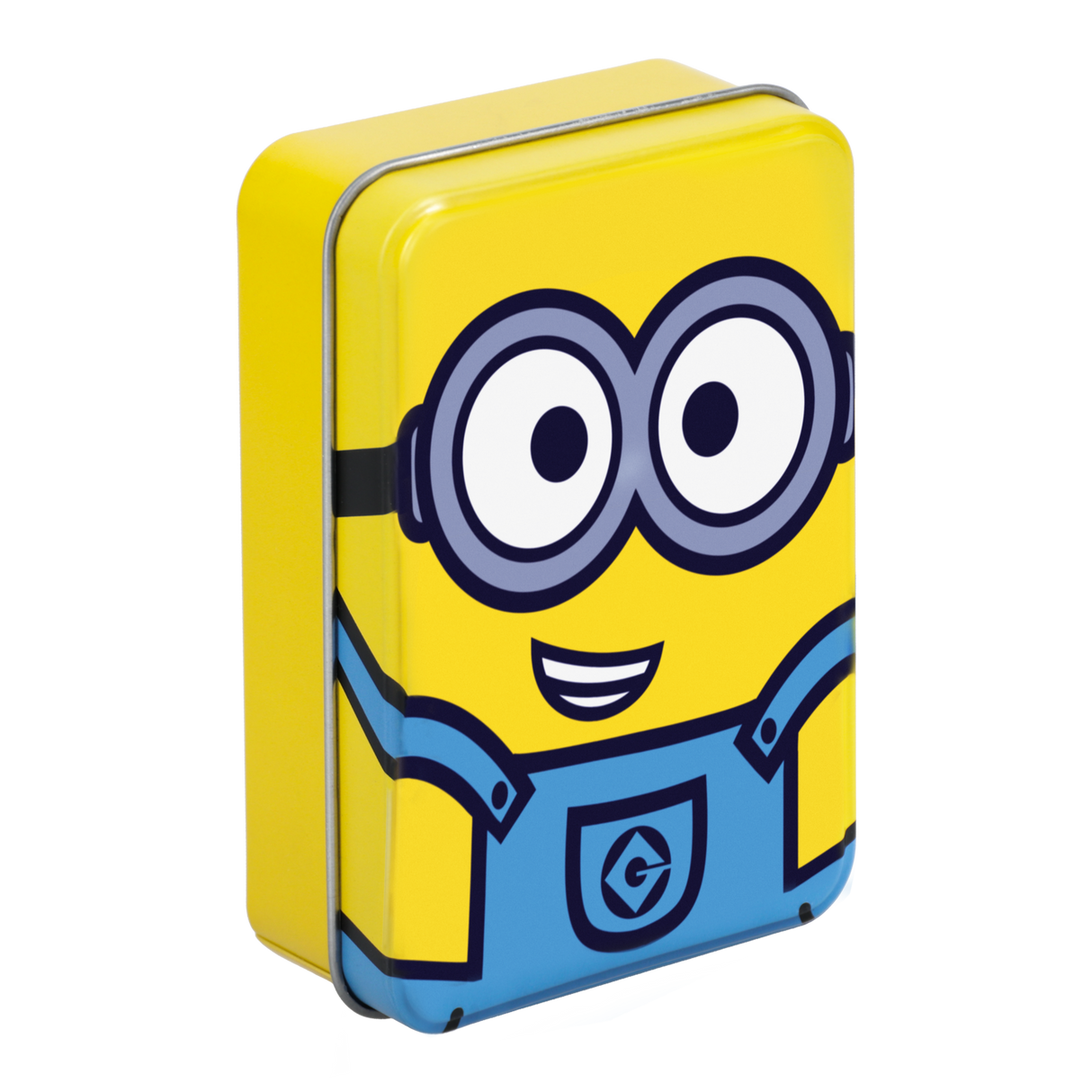 Carti de joc model Minions 52 + 2 cutie metalica multicolor licenta oficiala Illumination - Joc de carti