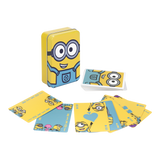 Carti de joc model Minions 52 + 2 cutie metalica multicolor licenta oficiala Illumination - Joc de carti