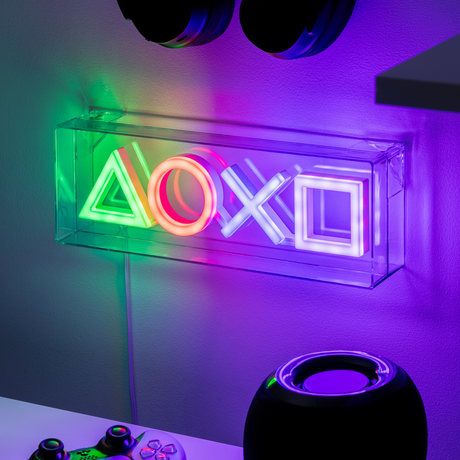 Playstation LED Neon Light - Lampa