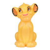 Lampa decorativa portabila model Simba - Lion King de veghe noptiera birou sau gaming semn luminos LED 16 cm forma 3D