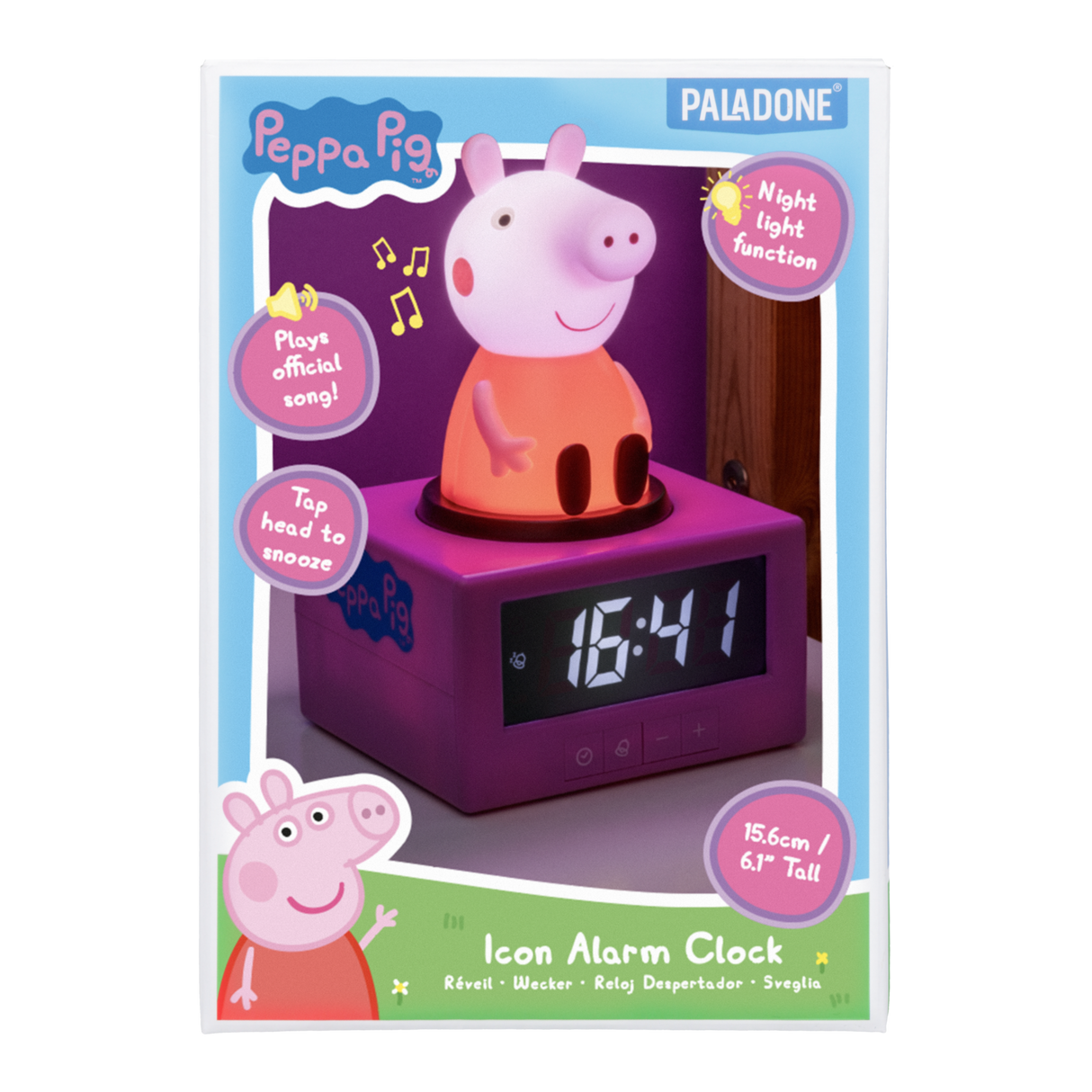 Peppa Pig Icon Alarm Clock - Ceas