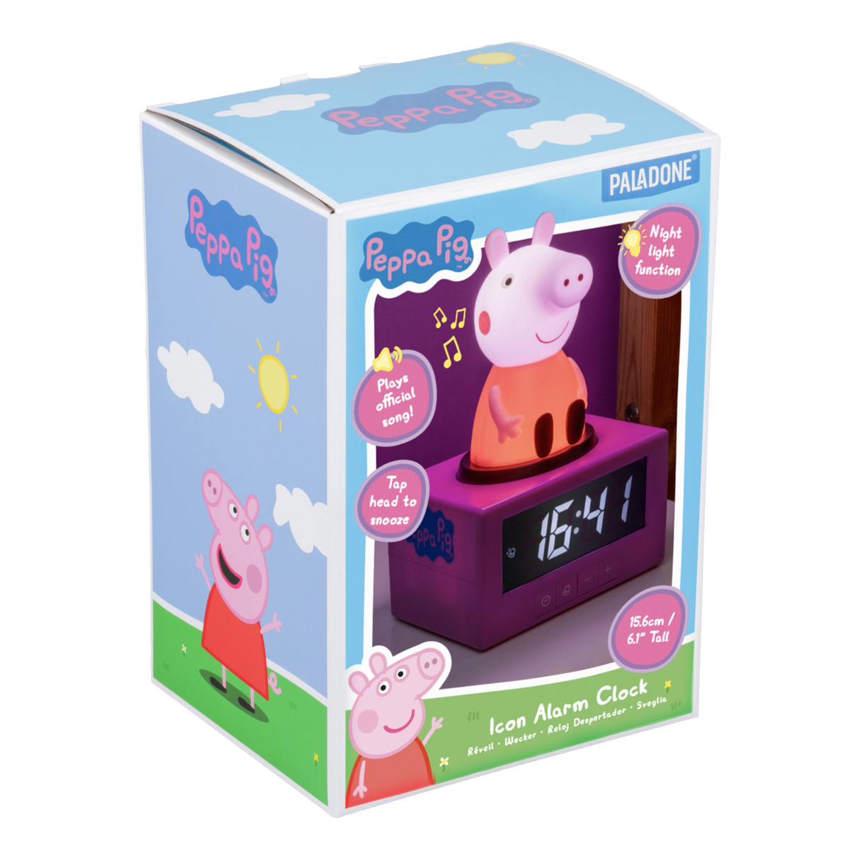 Peppa Pig Icon Alarm Clock - Ceas