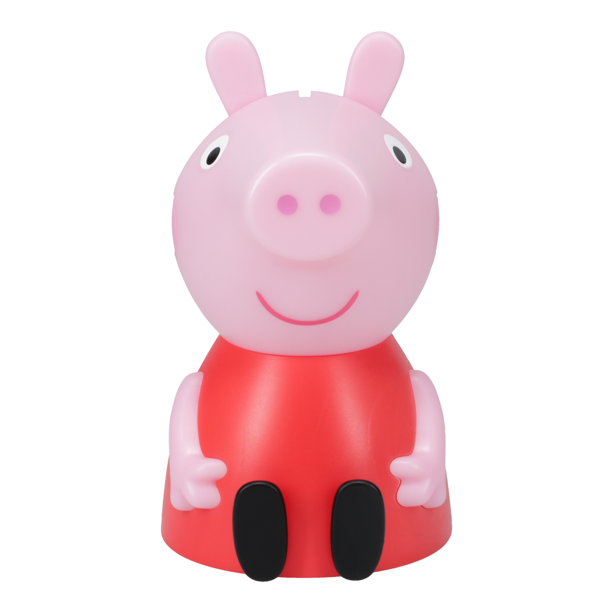 Pusculita interactiva model Peppa Pig forma figurina 3D inaltime 16cm 5 sunete licenta oficiala Hasbro - Pusculita
