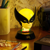 Lampa decorativa model Wolverine de veghe noptiera birou sau gaming 10cm decoratiune luminoasa LED forma 3D personaj
