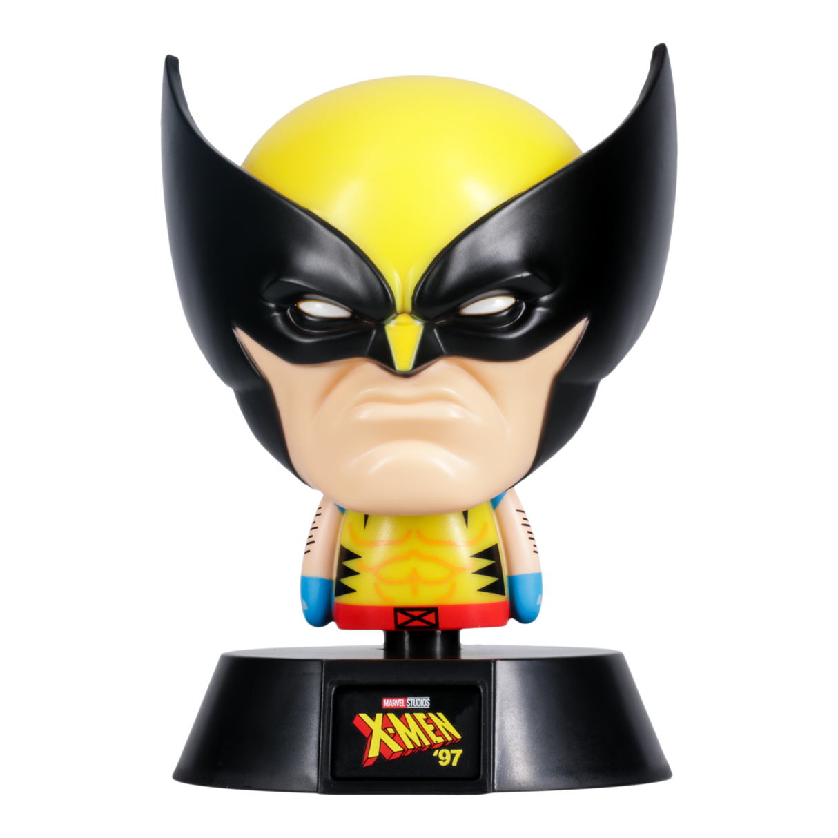 Lampa decorativa model Wolverine de veghe noptiera birou sau gaming 10cm decoratiune luminoasa LED forma 3D personaj