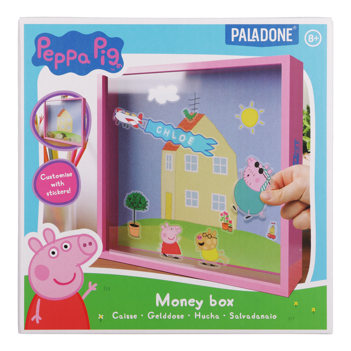 Peppa Pig Frame Money Box - Pusculita