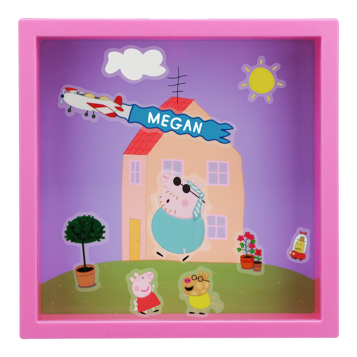 Peppa Pig Frame Money Box - Pusculita