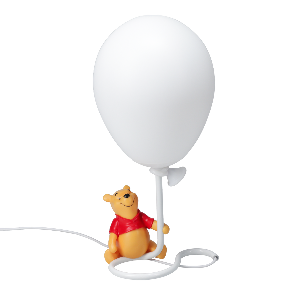 Lampa decorativa model Winnie the Pooh cu balon de veghe noptiera birou sau gaming decoratiune luminoasa LED 29 cm 3