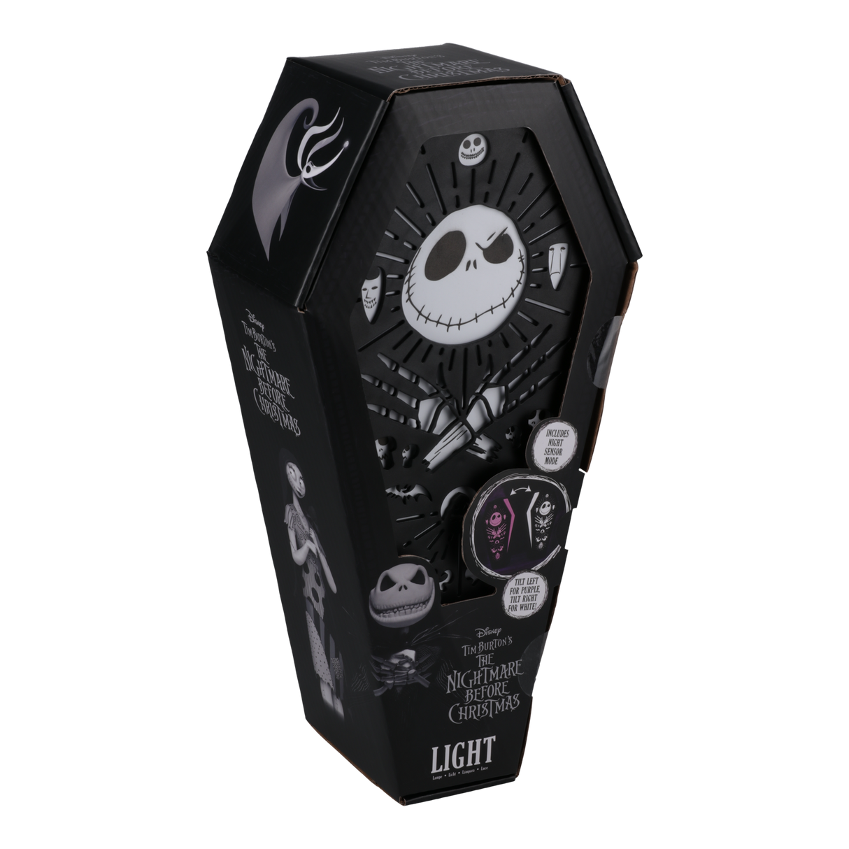 Nightmare Before Christmas Coffin 3D Light - Lampa