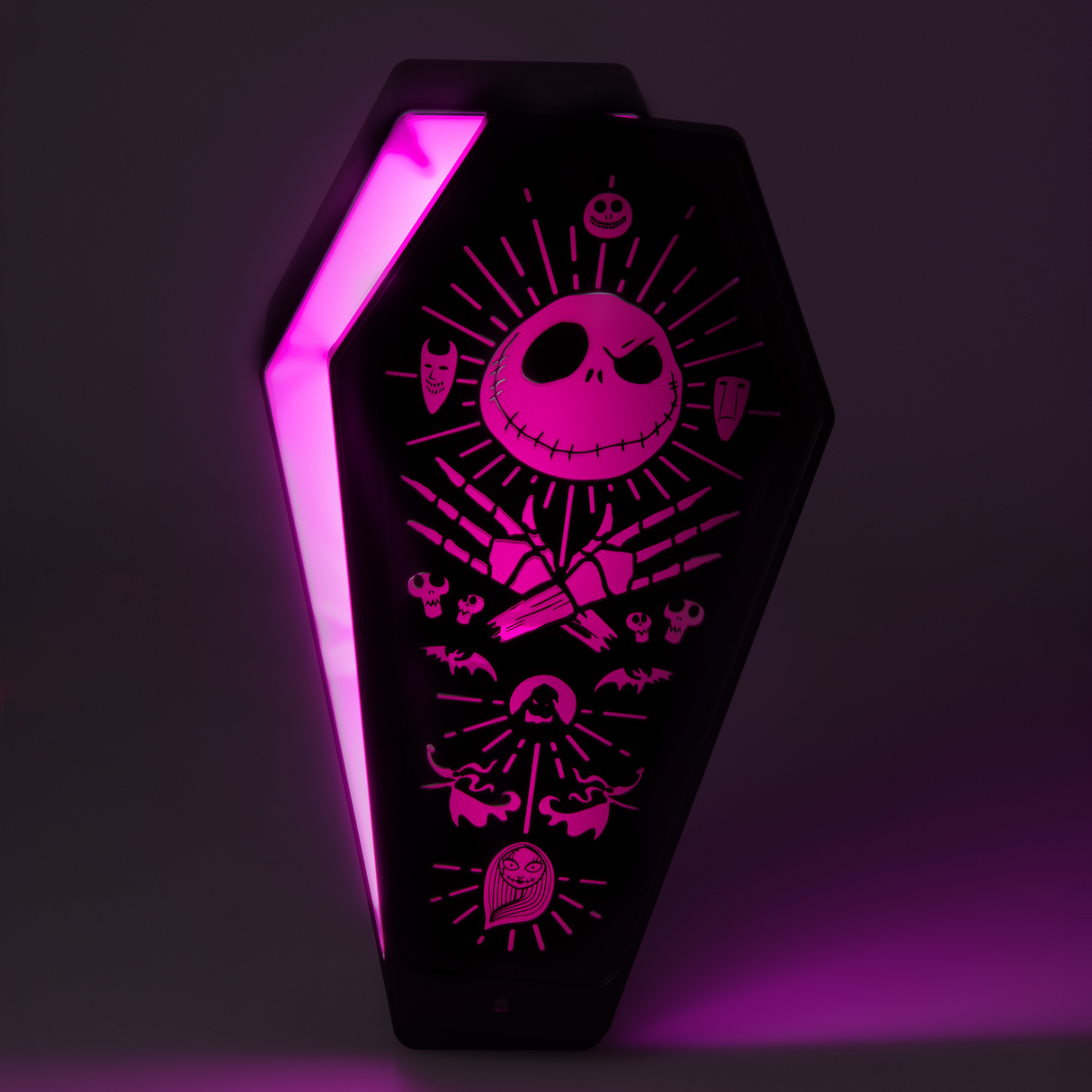 Nightmare Before Christmas Coffin 3D Light - Lampa