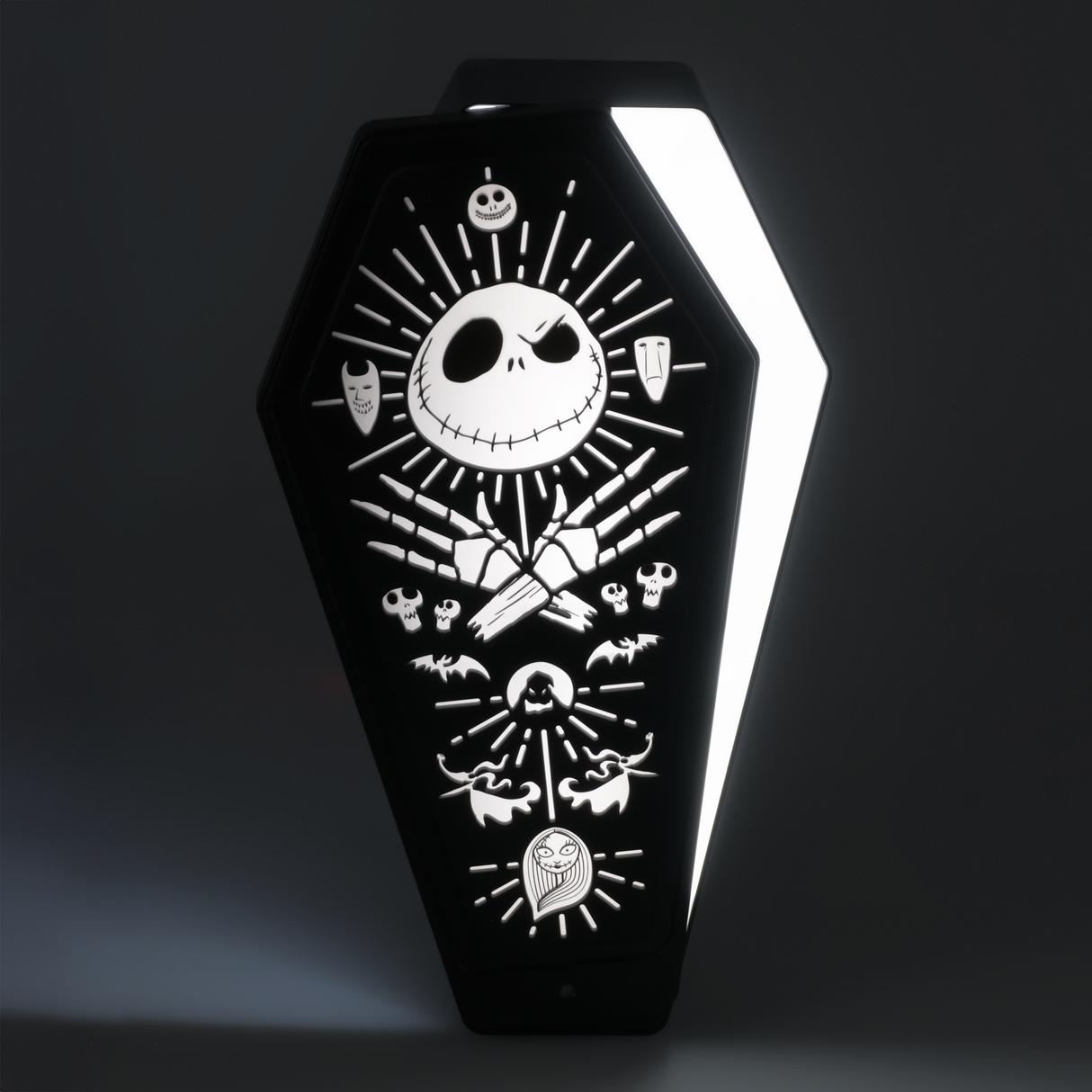 Nightmare Before Christmas Coffin 3D Light - Lampa