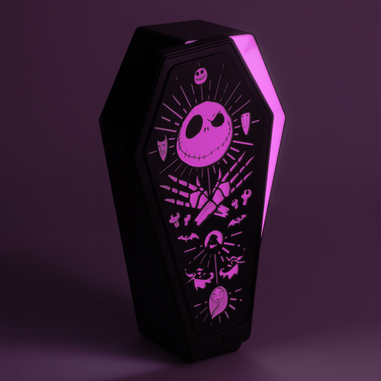 Nightmare Before Christmas Coffin 3D Light - Lampa