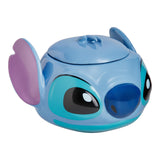 Borcan de fursecuri model Stitch inaltime 15 cm forma personaj 3D licenta oficiala Disney - Borcan