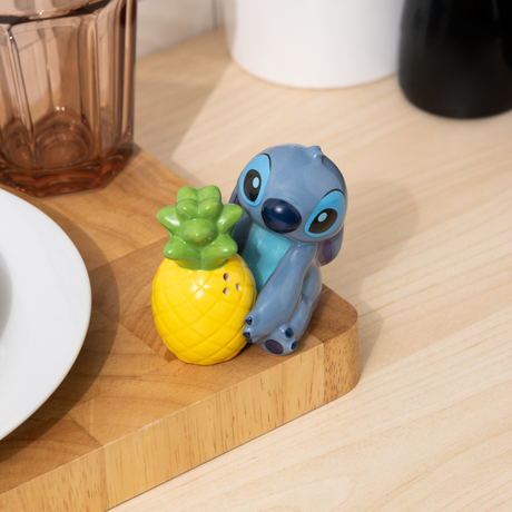 Solnite model Stitch - Ananas Sare si Piper forma 3D ceramica licenta oficiala Disney - Solnite