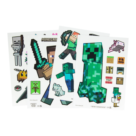 Minecraft Window Cling Decals - Sticker
