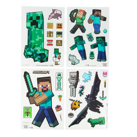 Minecraft Window Cling Decals - Sticker