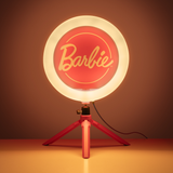 Lampa circulara model Barbie pentru selfie make-up streaming si foto/video diametru 25.9cm semn luminos LED NEON forma