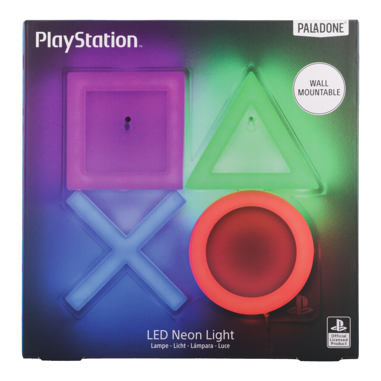 Playstation Wall Mountable LED Neon Light - Lampa