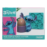 Stitch Egg Cup and Toast Cutter Set - Set Mic Dejun