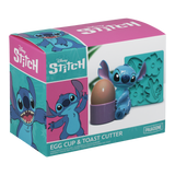 Stitch Egg Cup and Toast Cutter Set - Set Mic Dejun