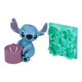 Stitch Egg Cup and Toast Cutter Set - Set Mic Dejun
