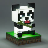 Lampa decorativa model PANDA - Minecraft de veghe noptiera birou sau gaming 10cm decoratiune luminoasa LED forma 3D