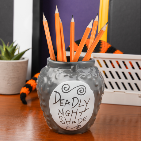 Deadly Nightshade Pen and Plant Pot - Organizator birou