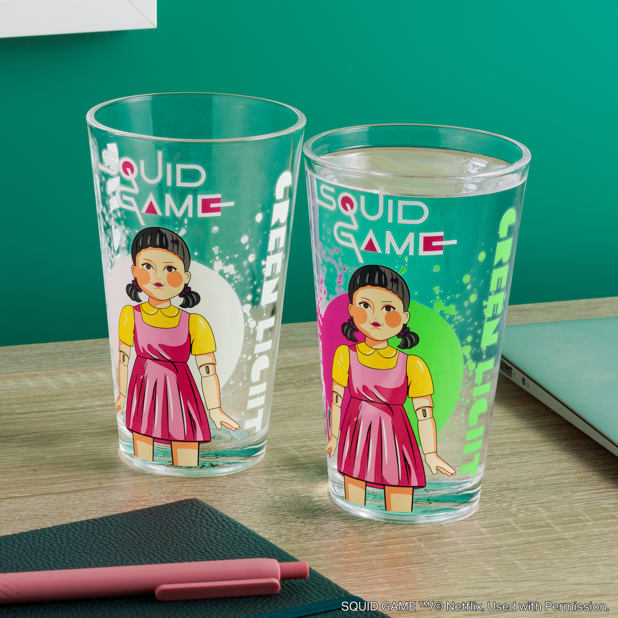 Squid Game Colour Change Glass - Pahar