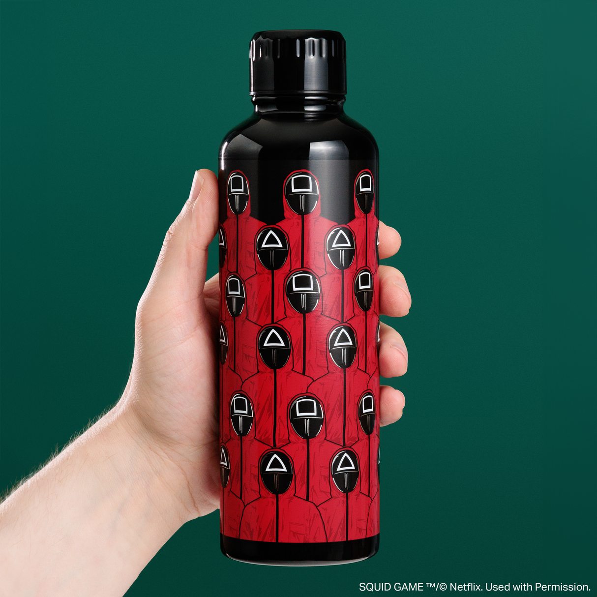 Squid Game Metal Water Bottle - Sticla