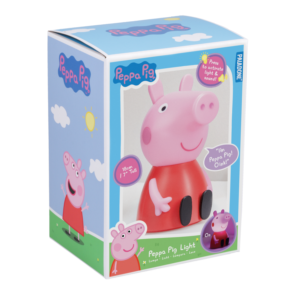 Peppa Pig Light With Sound - Lampa