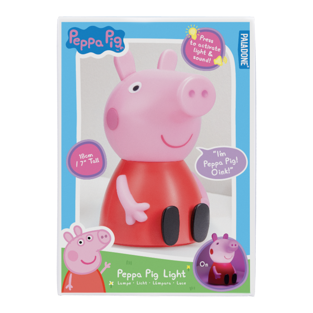 Peppa Pig Light With Sound - Lampa