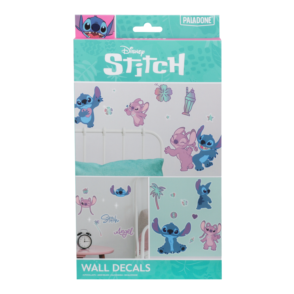 Stitch and Angel Wall Stickers - Sticker